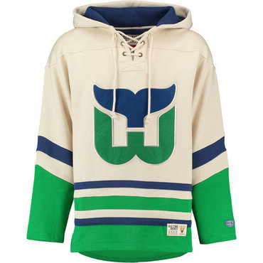 Whalers Cream Men's Customized All Stitched Sweatshirt