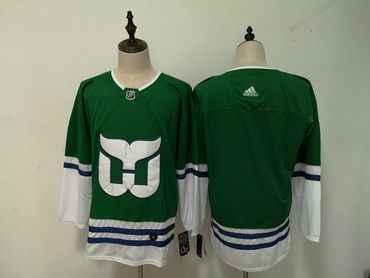 Men's Hartford Whalers adidas Blank Green Home Jersey