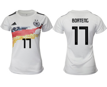 2019-20 Germany 17 BOATENG Home Women Soccer Jersey