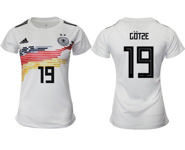 2019-20 Germany 19 GOTSE Home Women Soccer Jersey