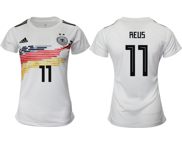 2019-20 Germany 11 REUS Home Women Soccer Jersey