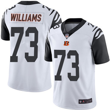 Bengals #73 Jonah Williams White Youth Stitched Football Limited Rush Jersey