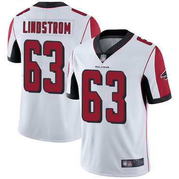 Falcons #63 Chris Lindstrom White Youth Stitched Football Vapor Untouchable Limited Jersey