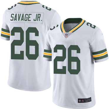 Packers #26 Darnell Savage Jr. White Youth Stitched Football Vapor Untouchable Limited Jersey