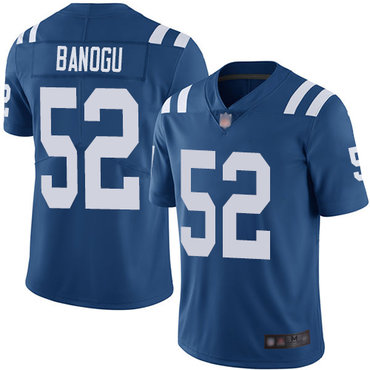 Colts #52 Ben Banogu Royal Blue Team Color Youth Stitched Football Vapor Untouchable Limited Jersey
