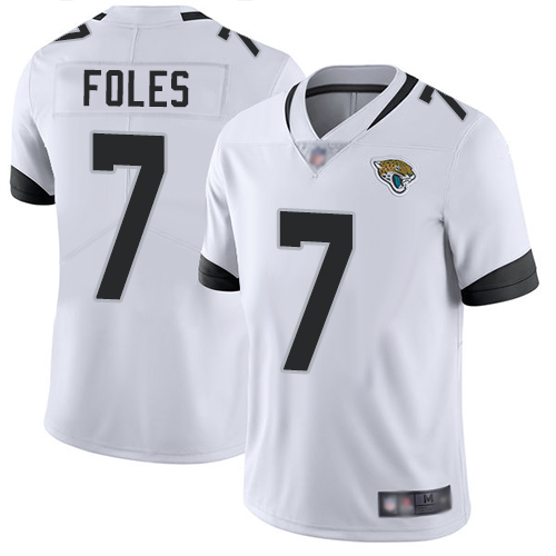 Jaguars #7 Nick Foles White Youth Stitched Football Vapor Untouchable Limited Jersey