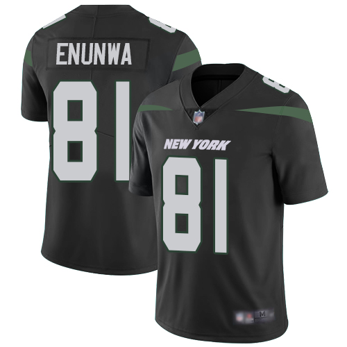 Jets #81 Quincy Enunwa Black Alternate Youth Stitched Football Vapor Untouchable Limited Jersey