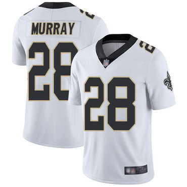 Saints #28 Latavius Murray White Youth Stitched Football Vapor Untouchable Limited Jersey