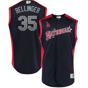 MLB National League 35 Cody Bellinger Navy 2019 All-Star Game Men Jersey