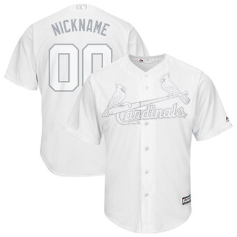 St. Louis Cardinals Majestic 2019 Players' Weekend Cool Base Roster Custom White Jersey