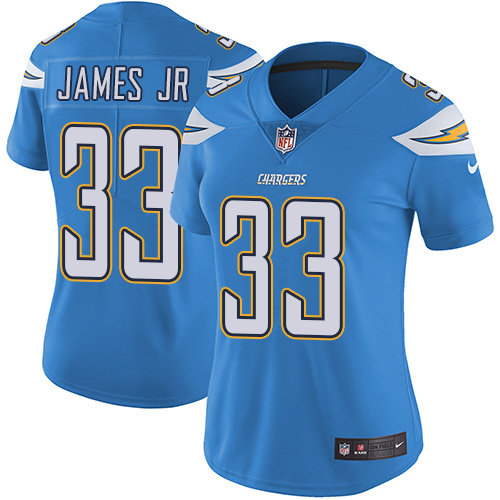 Nike Chargers #33 Derwin James Jr Electric Blue Alternate Women's Stitched NFL Vapor Untouchable Limited Jersey