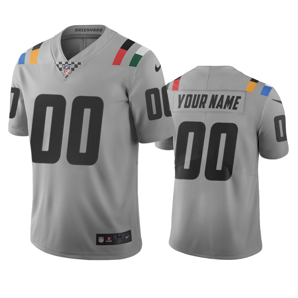 Indianapolis Colts Custom Gray Vapor Limited City Edition NFL Jersey
