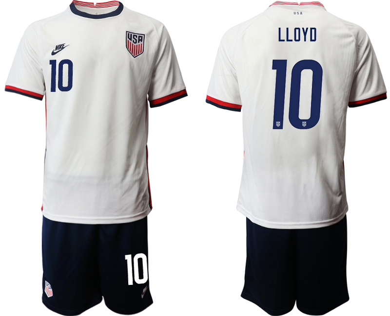 2020-21 America home 10# LLOYD soccer jerseys