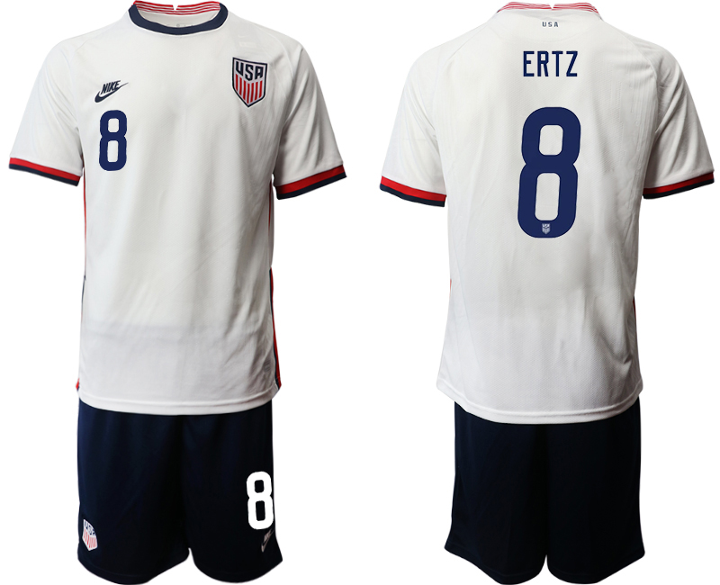 2020-21 America home 8# ERTZ soccer jerseys