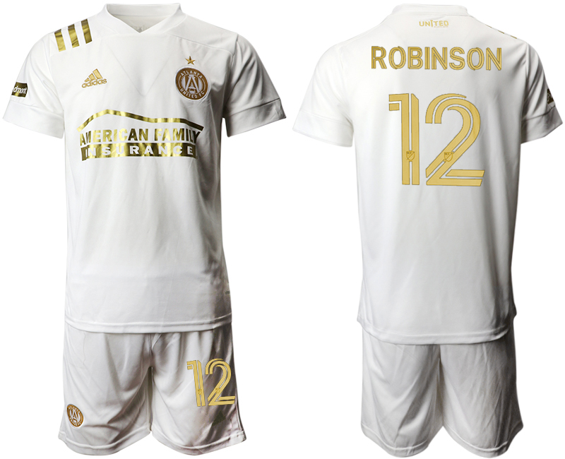2020-21 Atlanta United FC 12 ROBINSON Away Soccer Jersey