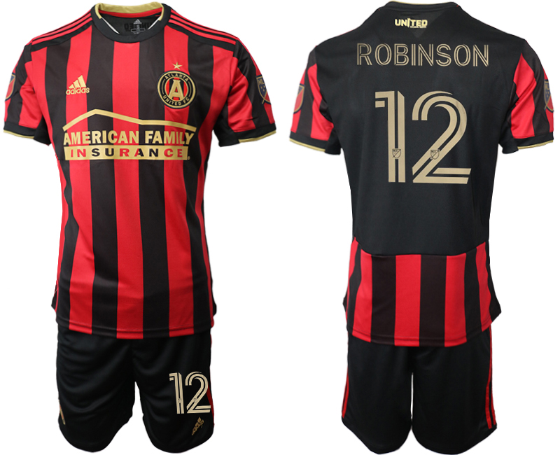 2020-21 Atlanta United FC 12 ROBINSON Home Soccer Jersey