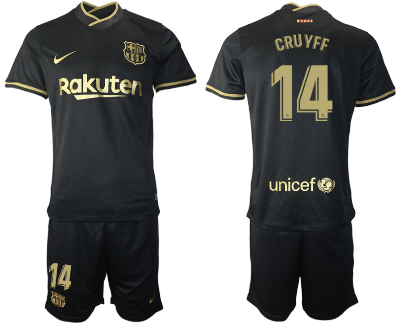2020-21 Barcelona 14 CRUYFF Away Soccer Jersey