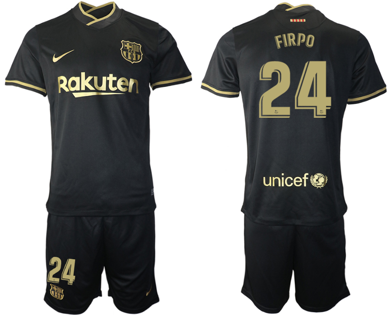 2020-21 Barcelona 24 FIRPO Away Soccer Jersey