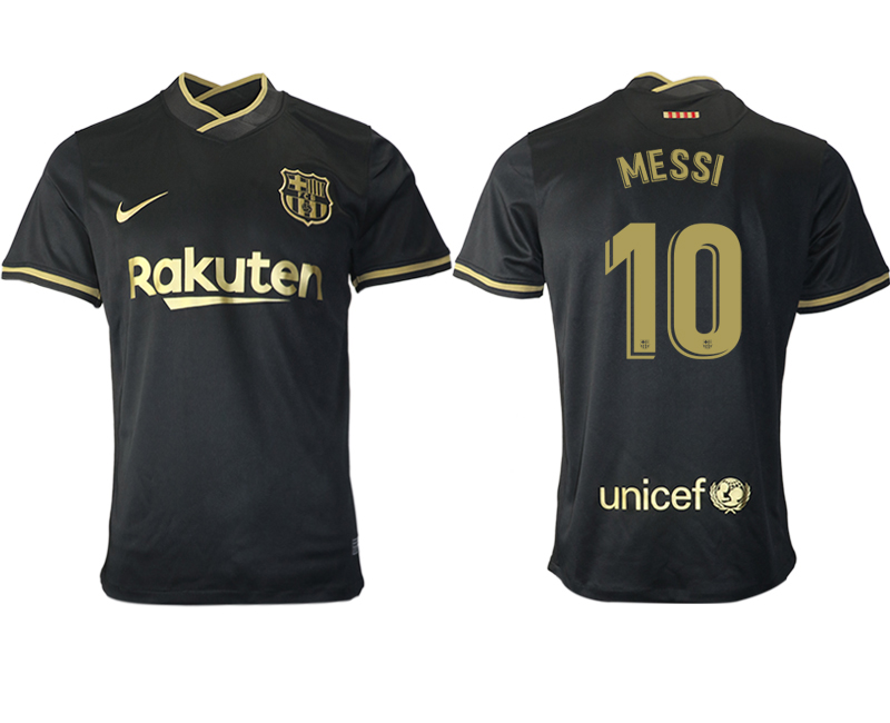 2020-21 Barcelona away aaa version 10# MESSI soccer jerseys