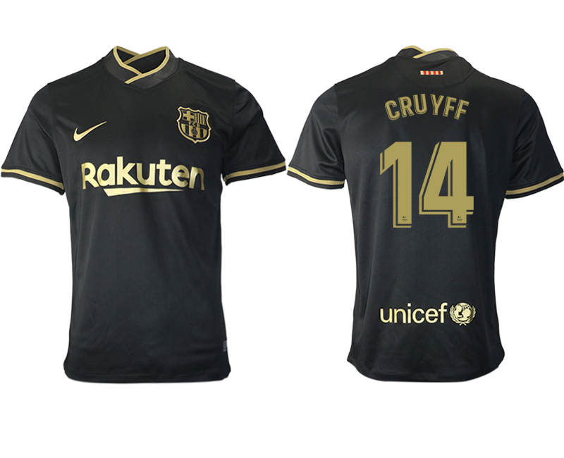 2020-21 Barcelona away aaa version 14# CRUYFF soccer jerseys