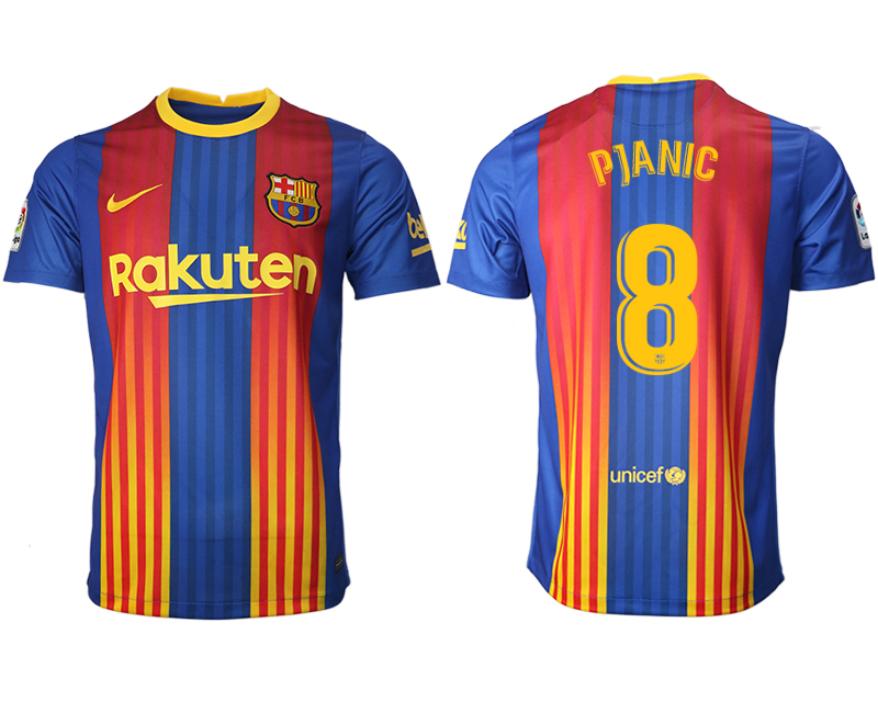 2020-21 Barcelona away aaa version 8# PJANIC soccer jerseys.