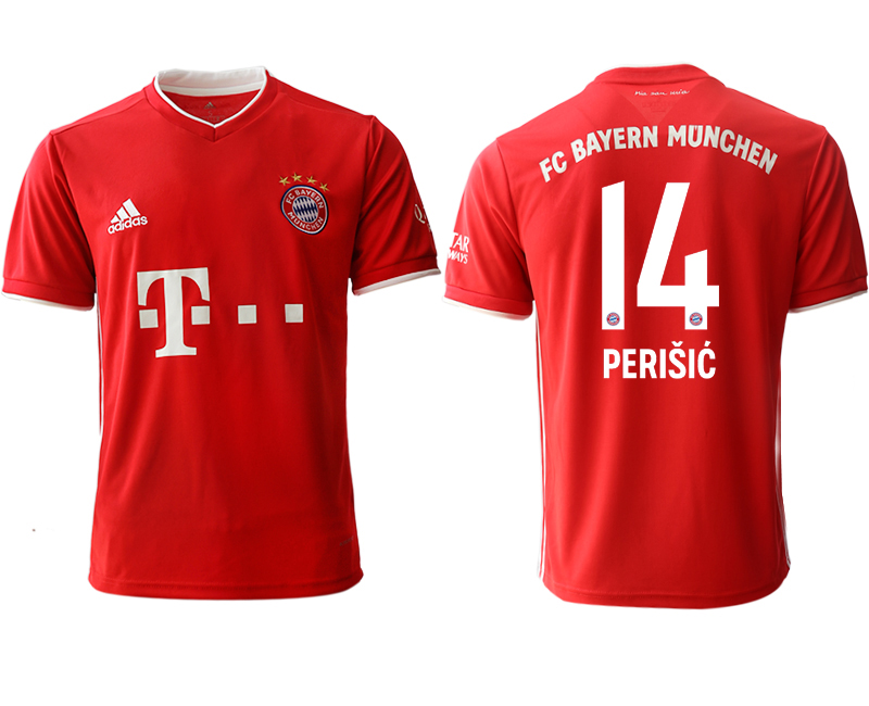 2020-21 Bayern Munich home aaa version 14# PERISIC soccer jerseys