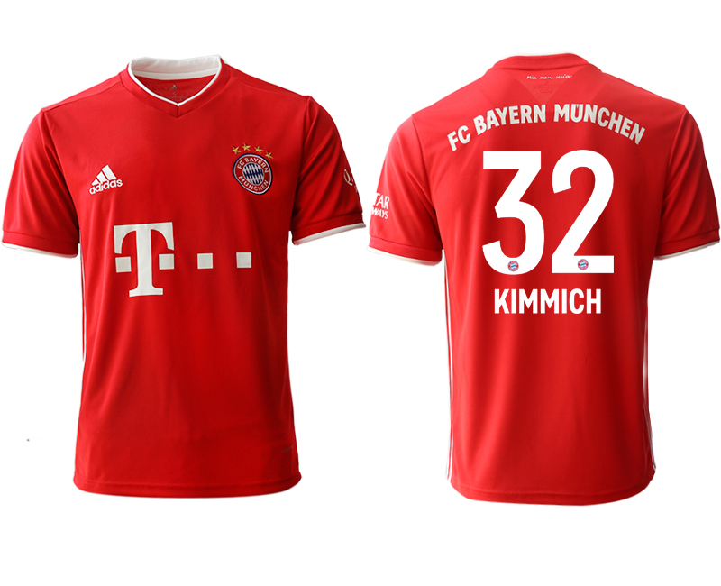 2020-21 Bayern Munich home aaa version 32# KIMMICH soccer jerseys