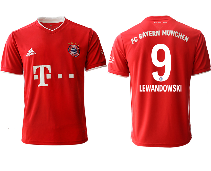 2020-21 Bayern Munich home aaa version 9# LEWANDOWSKI soccer jerseys