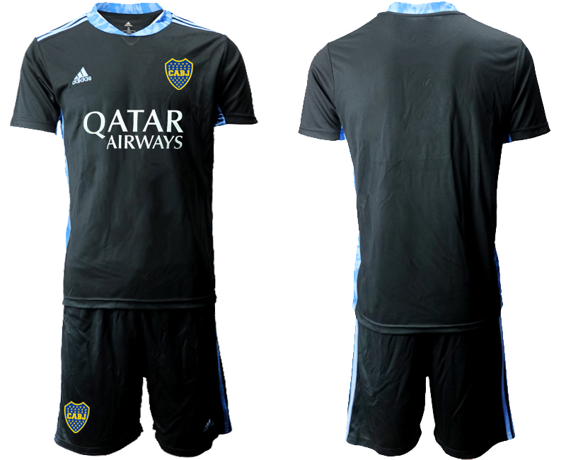 2020-21 Boca Juniors black goalkeeper soccer jerseys