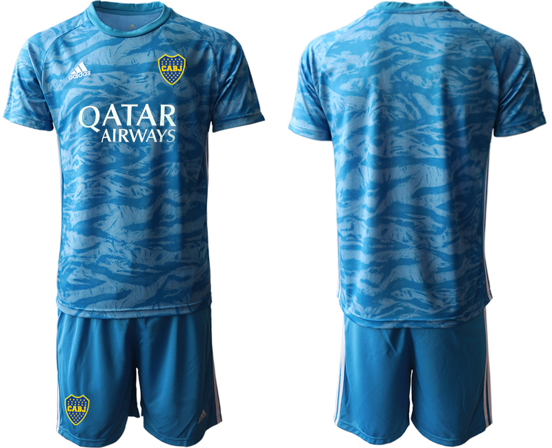 2020-21 Boca Juniors blue goalkeeper soccer jerseys