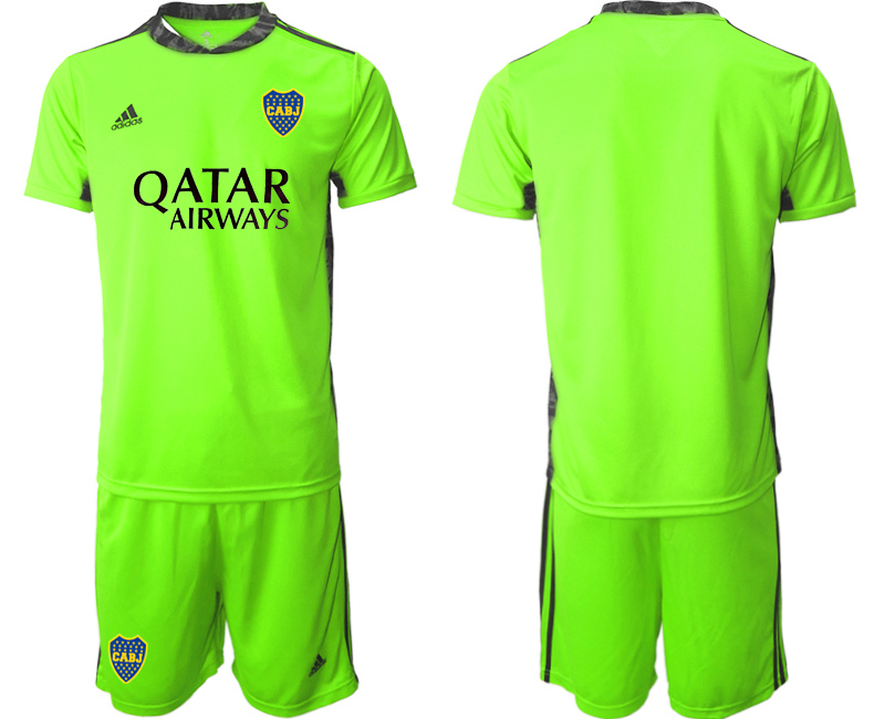 2020-21 Boca Juniors fluorescent green goalkeeper soccer jerseys