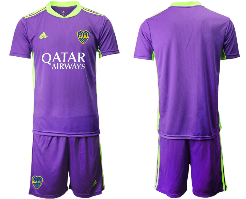 2020-21 Boca Juniors purple goalkeeper soccer jerseys