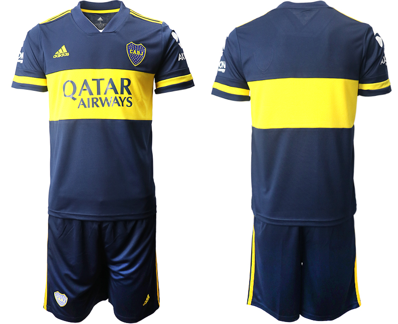 2020-21 Boca juniors home soccer jerseys