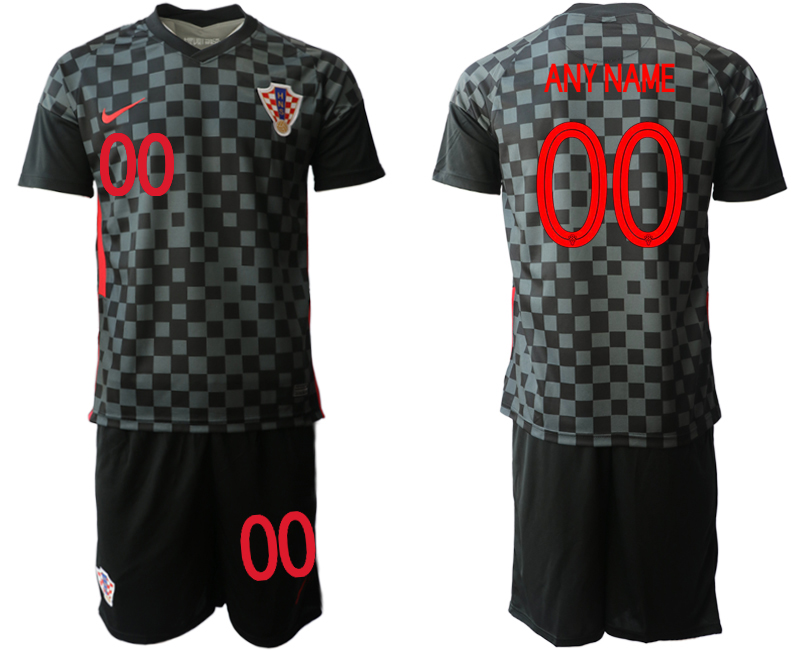 2020-21 Croatia away any nema custom soccer jerseys