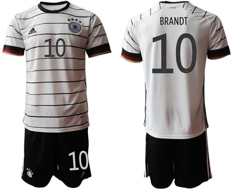 2020-21 Germany home 10# BRANDT  soccer jerseys
