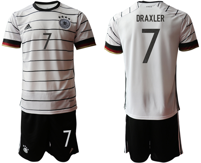 2020-21 Germany home 7# DRAXLER  soccer jerseys