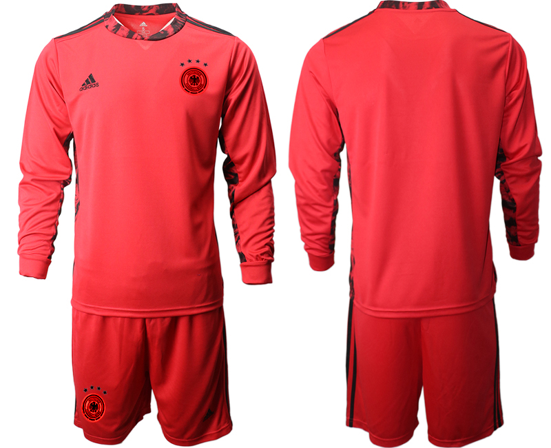 2020-21 Germany red goalkeeper long sleeve soccer jerseys