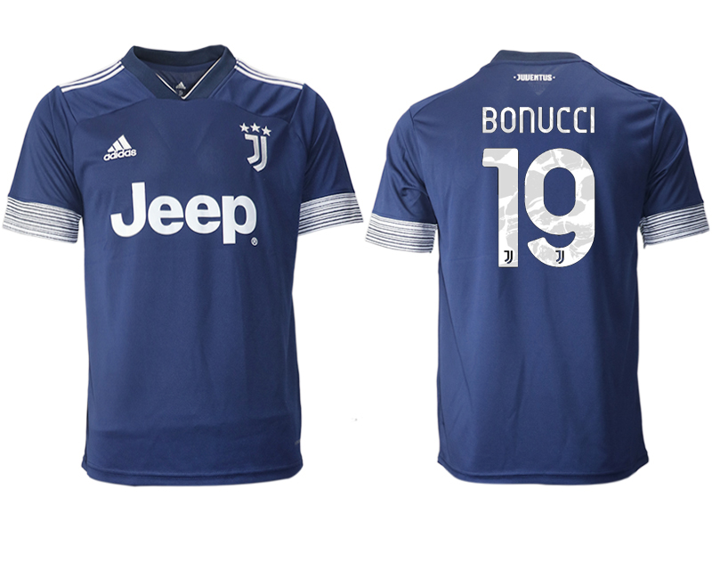 2020-21 Juventus  away aaa version 19# BONUCCI soccer jerseys