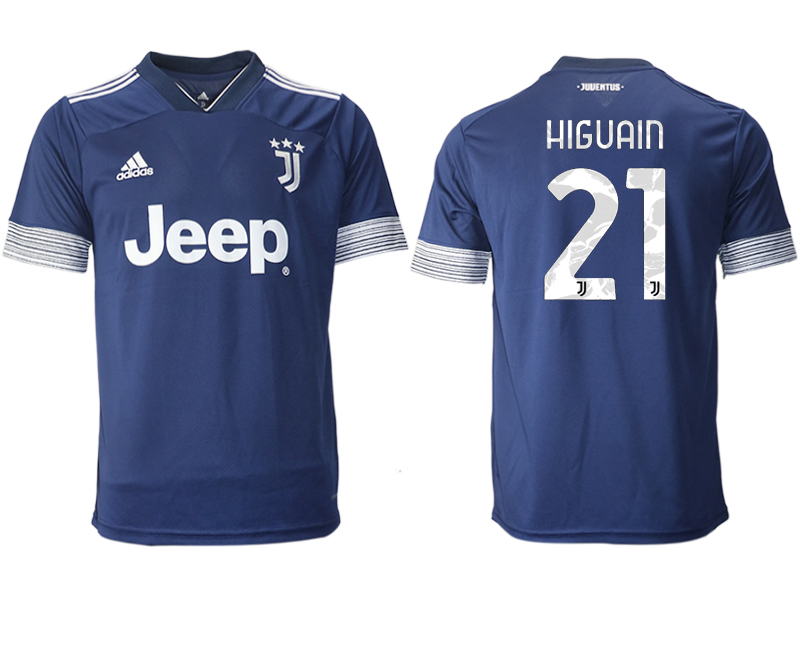 2020-21 Juventus  away aaa version 21# HIGUAIN soccer jerseys