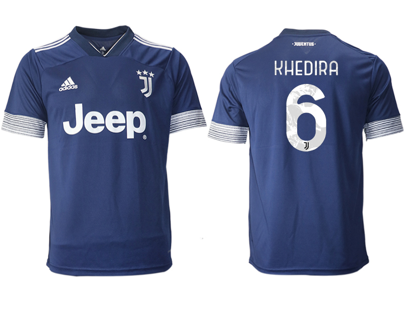2020-21 Juventus  away aaa version 6# KHEDIRA soccer jerseys