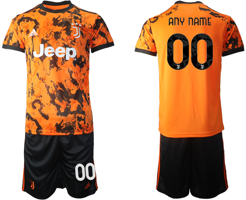 2020-21 Juventus  away any name custom soccer jerseys