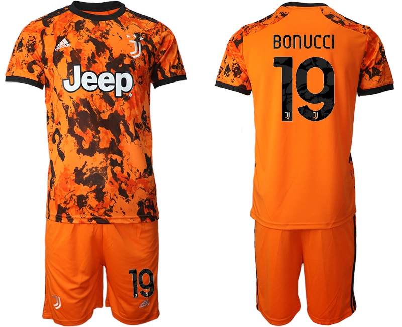 2020-21 Juventus away 19# BONUCCI soccer jerseys