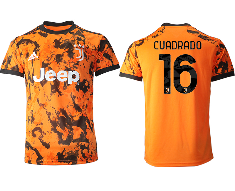 2020-21 Juventus away aaa version 16# CUADRADO soccer jerseys