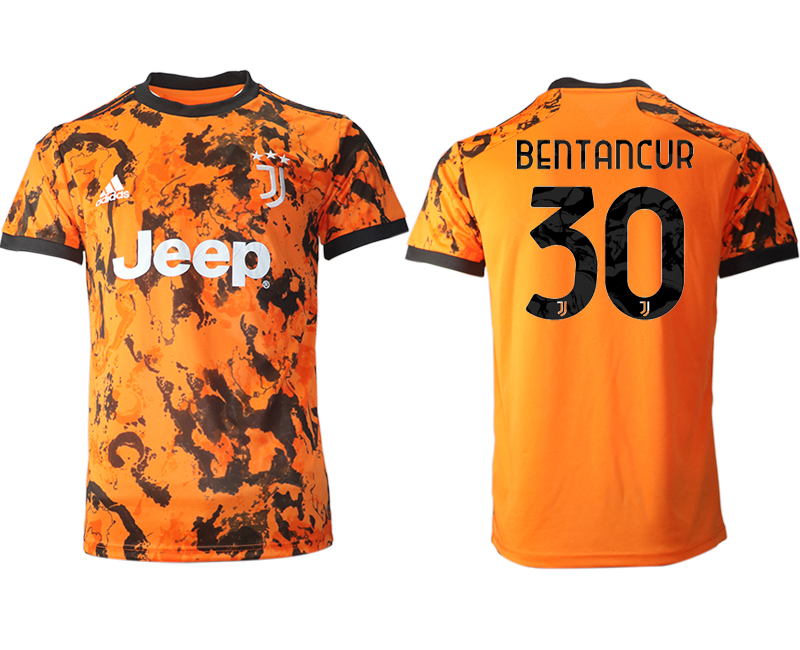 2020-21 Juventus away aaa version 30# BENTANCUR soccer jerseys