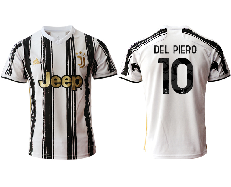 2020-21 Juventus home aaa version 10# DEL PIERO soccer jerseys