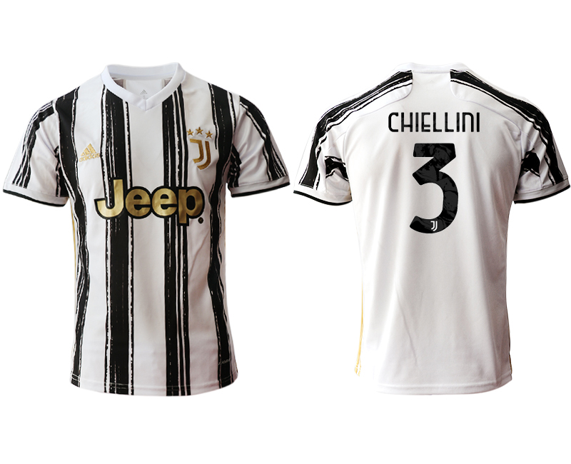 2020-21 Juventus home aaa version 3# CHIELLINI soccer jerseys