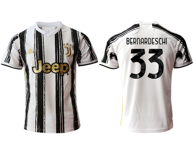2020-21 Juventus home aaa version 31# BERNARDESCHI soccer jerseys