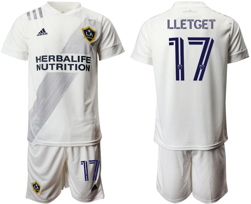 2020-21 Los Angeles Galaxy 17 LLETGET Home Soccer Jersey