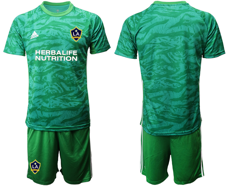 2020-21 Los Angeles Galaxy Green Goalkeeper Soccer Jersey