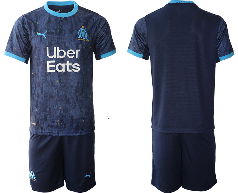 2020-21 Olympique De Marseille away soccer jerseys